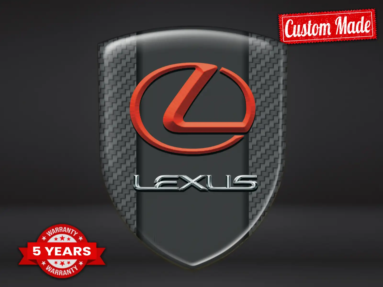 Lexus Logosticker Business Edition Stern Minimalistisch
